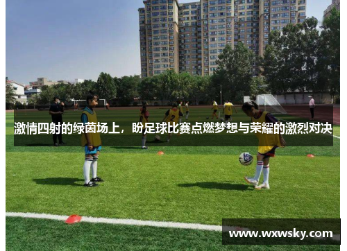 激情四射的绿茵场上，盼足球比赛点燃梦想与荣耀的激烈对决